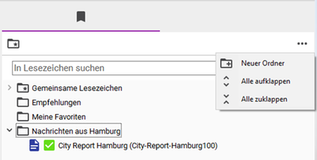 Sophora CMS - Lesezeichen Sophora CMS - Lesezeichen