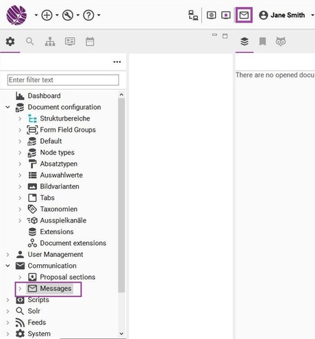 show messages sophora cms show messages sophora cms