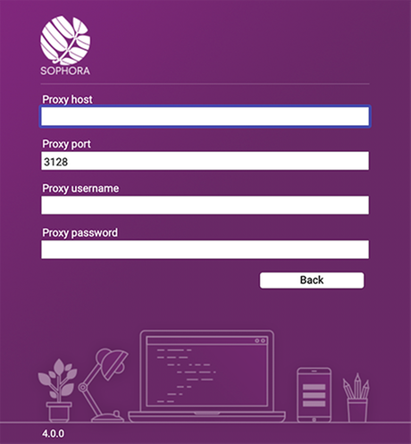 Sophora Proxy Configuring a Proxy Server