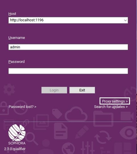 Configuring a Proxy Server