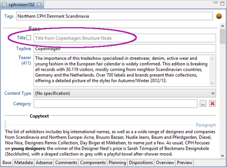 Inherited Property Value in Document Editor