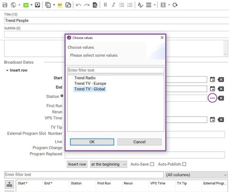 creating new epg document creating new epg document