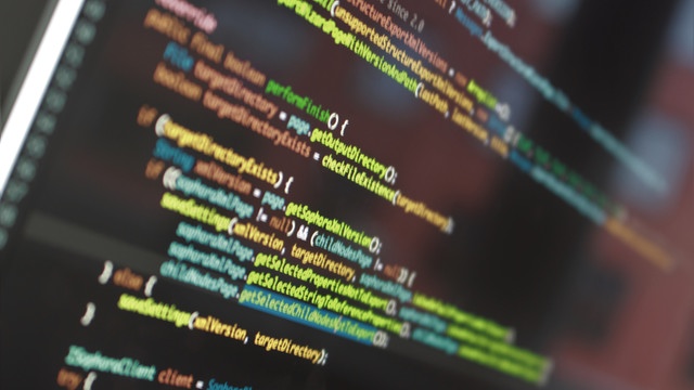 Sophora Java-Code auf dem Screen