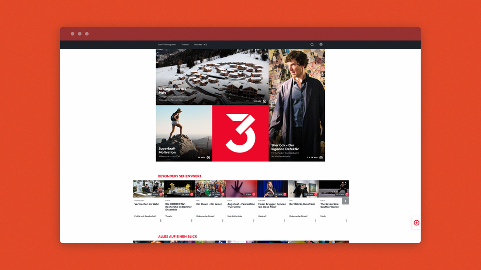 3sat Visualization The 3sat multimedia library impresses with it variety – subshell