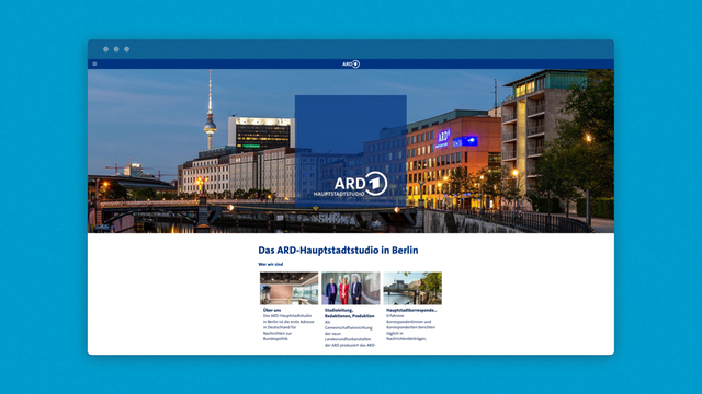 ARD Hauptstadtstudio website