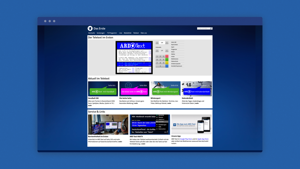 ARD Teletext: News on Demand with Sophora CMS – subshell