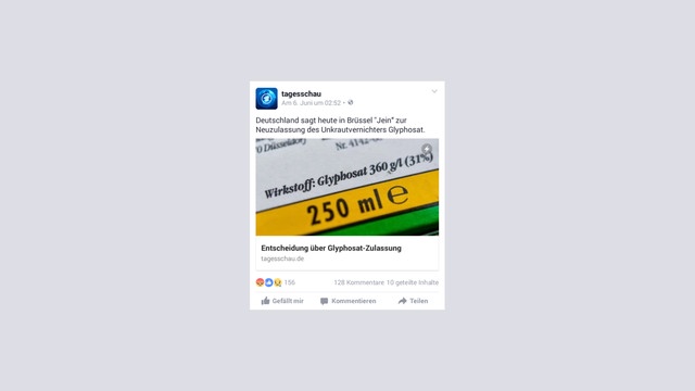Facebook Instant Articles bei der Tagesschau
