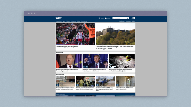 WDR website
